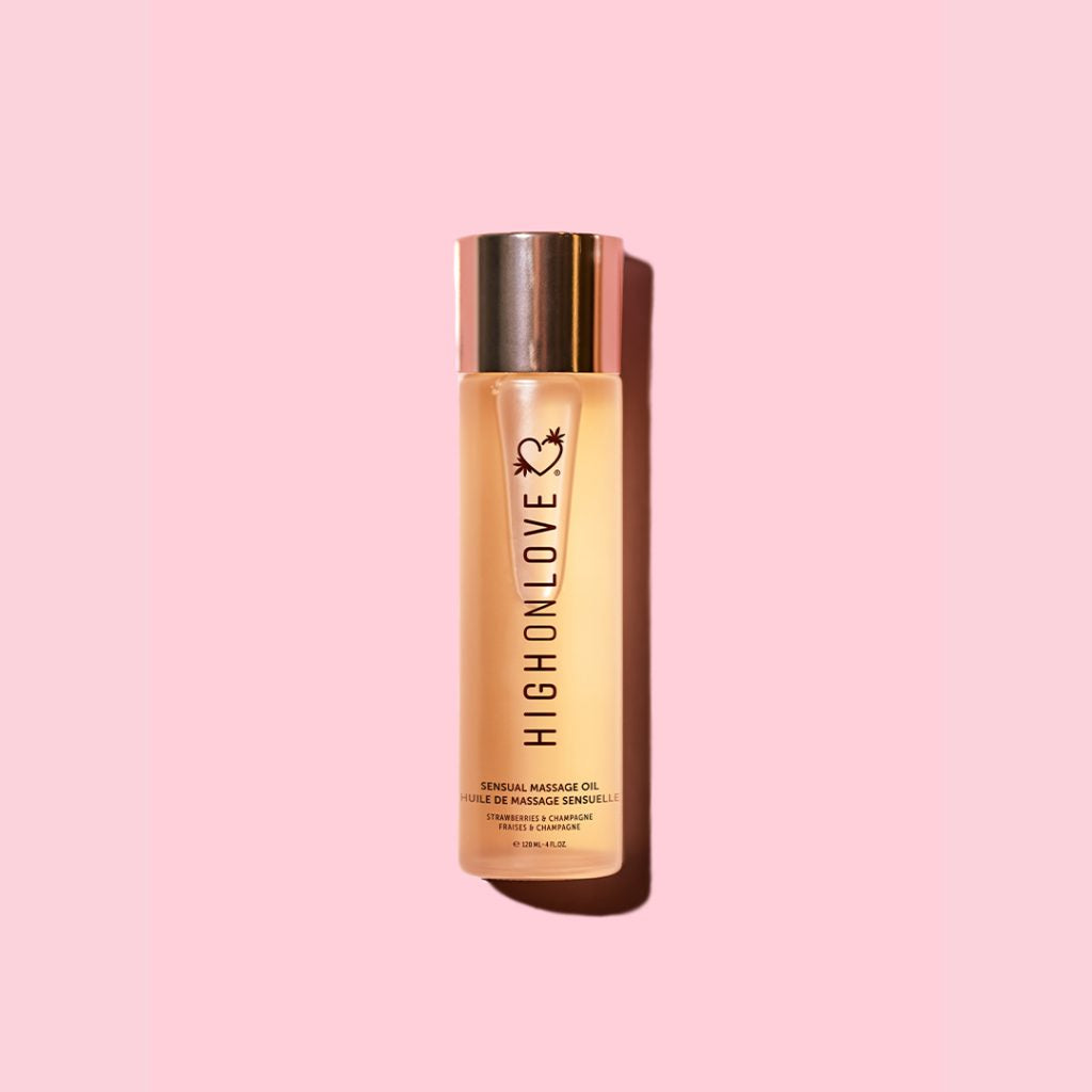 HIGH ON LOVE | Massage Oil Strawberries & Champagne