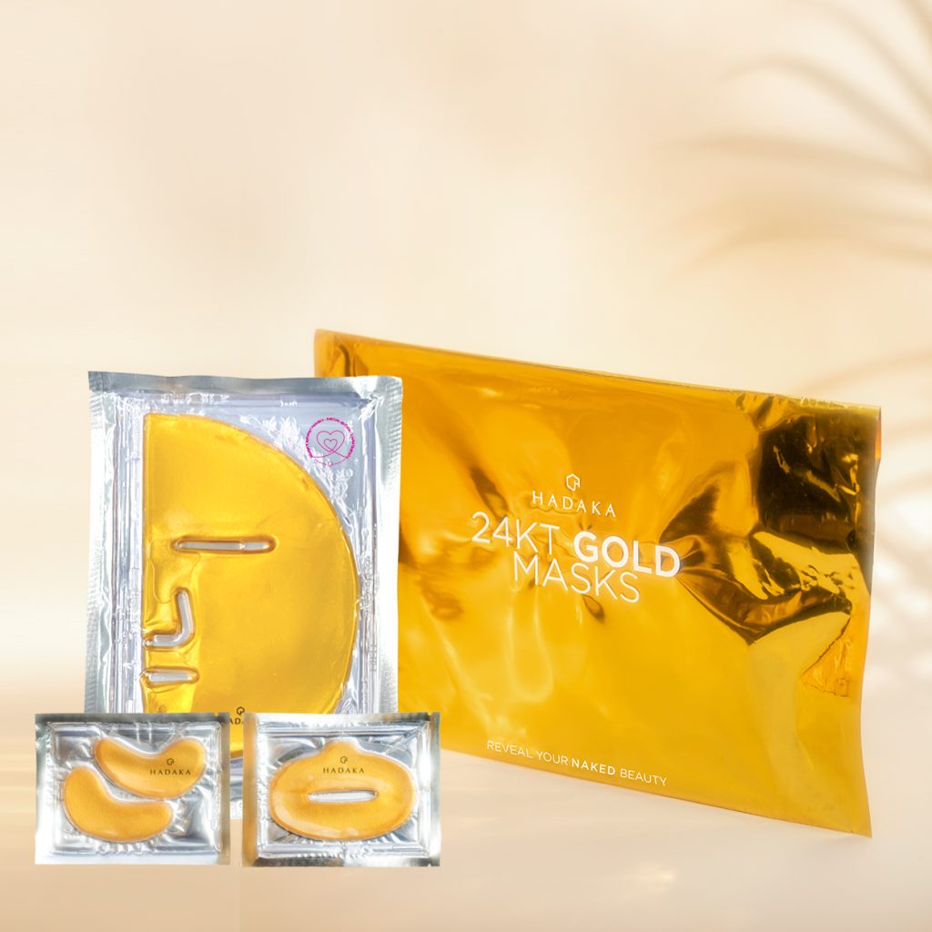 HADAKA | 24KT Gold Mask Trio