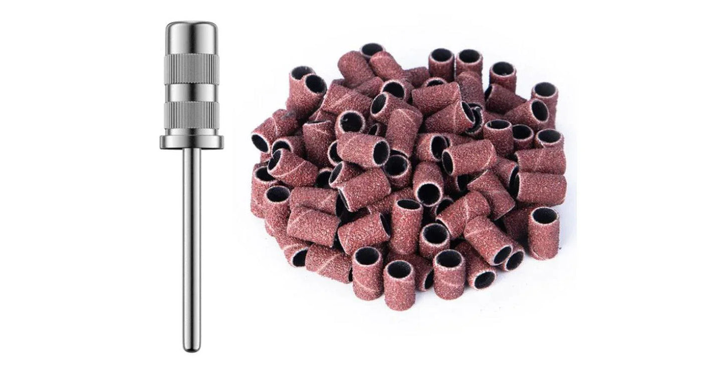 Melodysusie Sanding Bands (with mandrel) - 180 grit (100/pack)