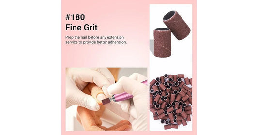 Melodysusie Sanding Bands (with mandrel) - 180 grit (100/pack)