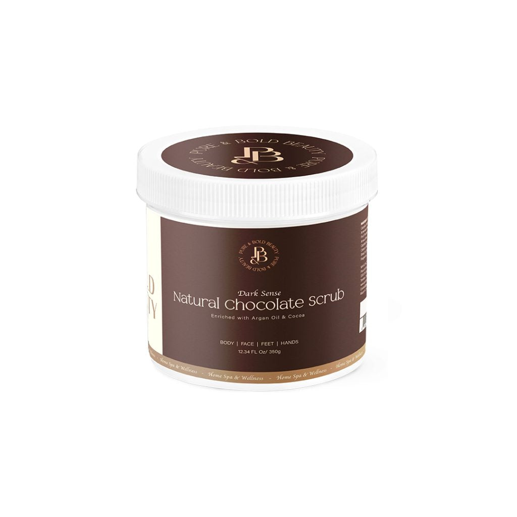 PURE & BOLD BEAUTY | Natural Body Scrub Chocolate