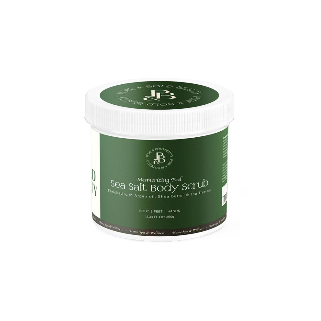 PURE & BOLD BEAUTY | Natural Body Scrub Sea Salt