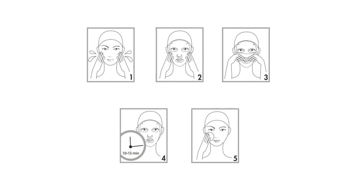 Repechage Hydra 4 Red Out Soothing Sheet Mask (5 masks)