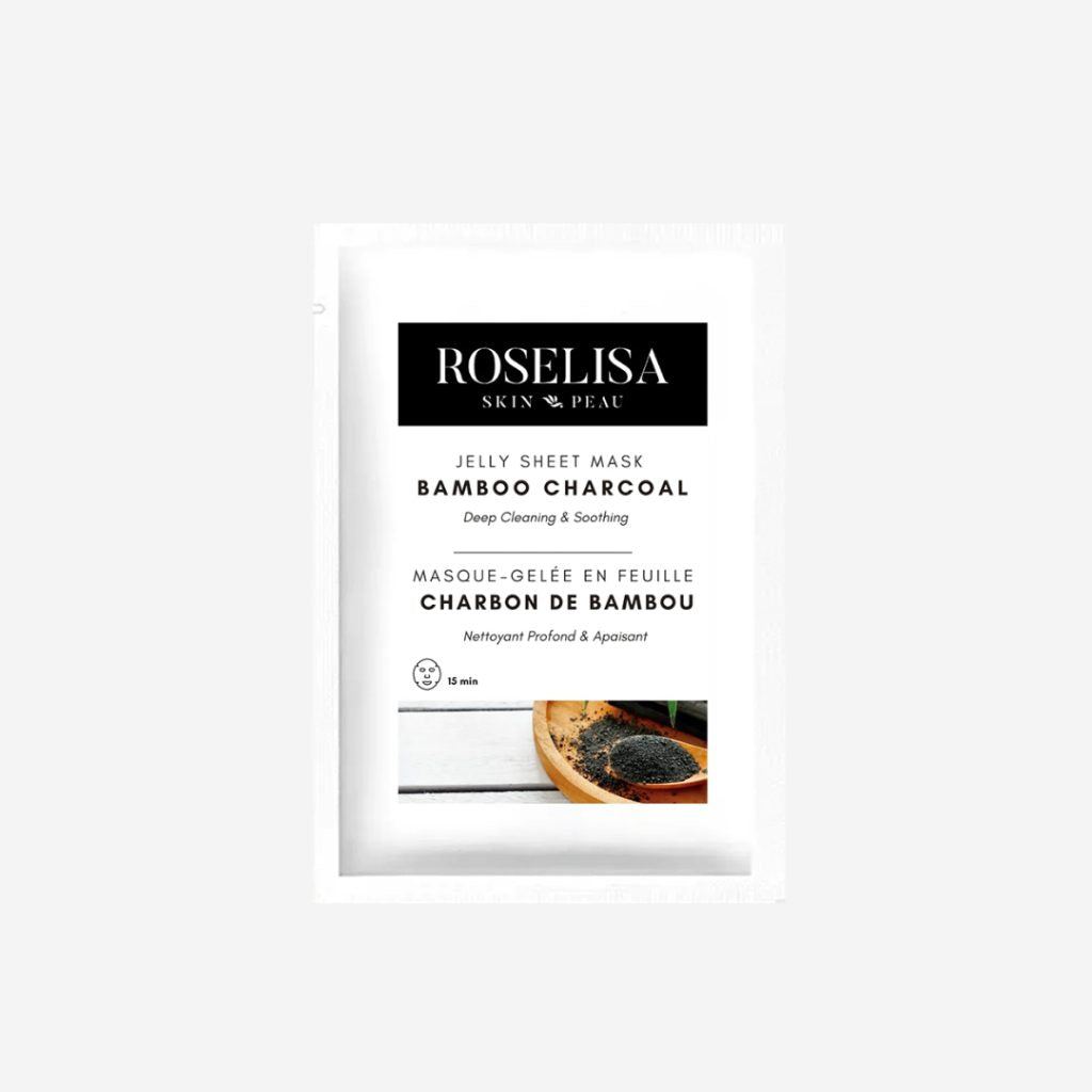 ROSELISA | Jelly Sheet Mask Bamboo Charcoal