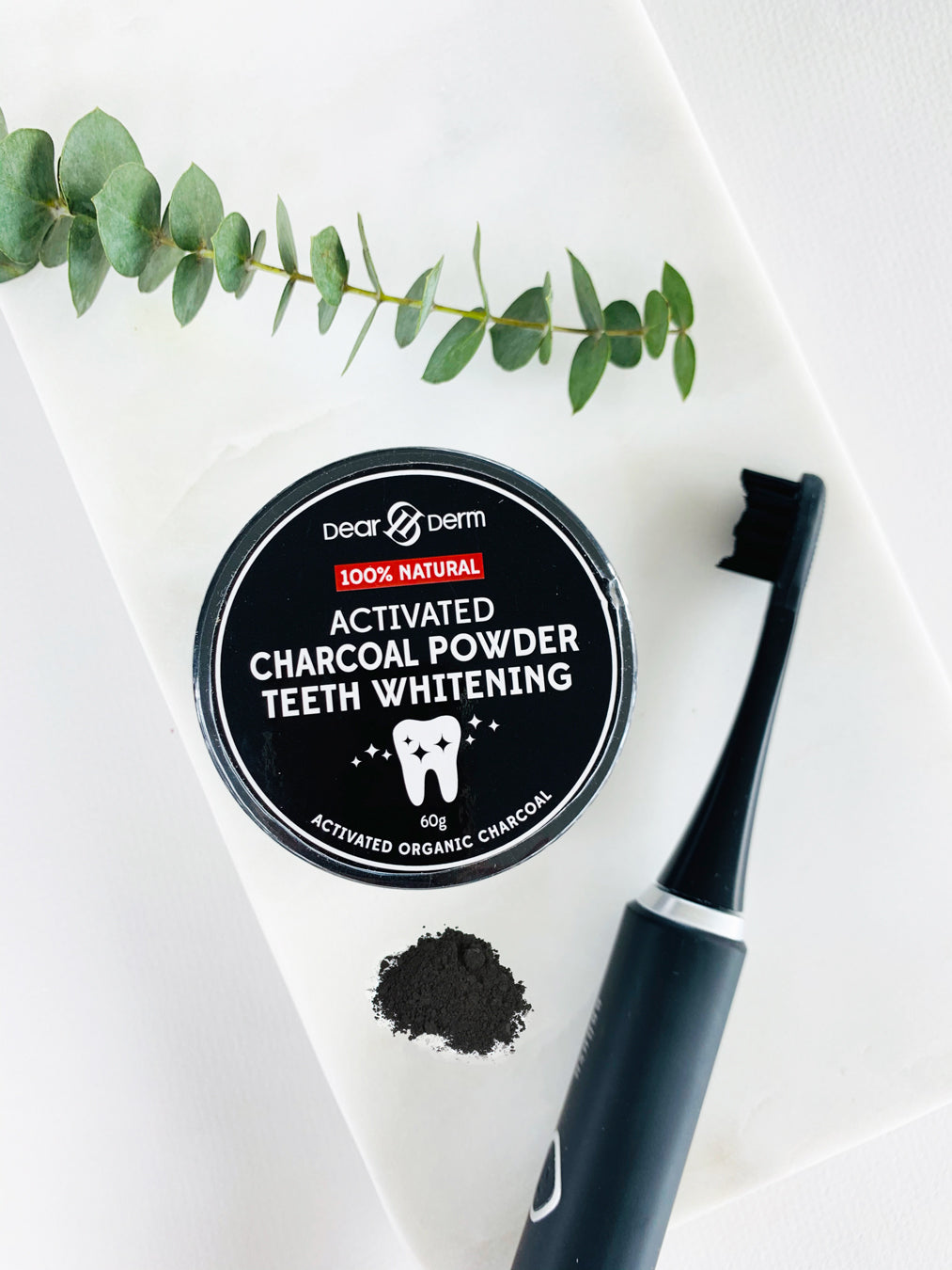 Dear Derm | Activated Charcoal Teeth Whitening Powder