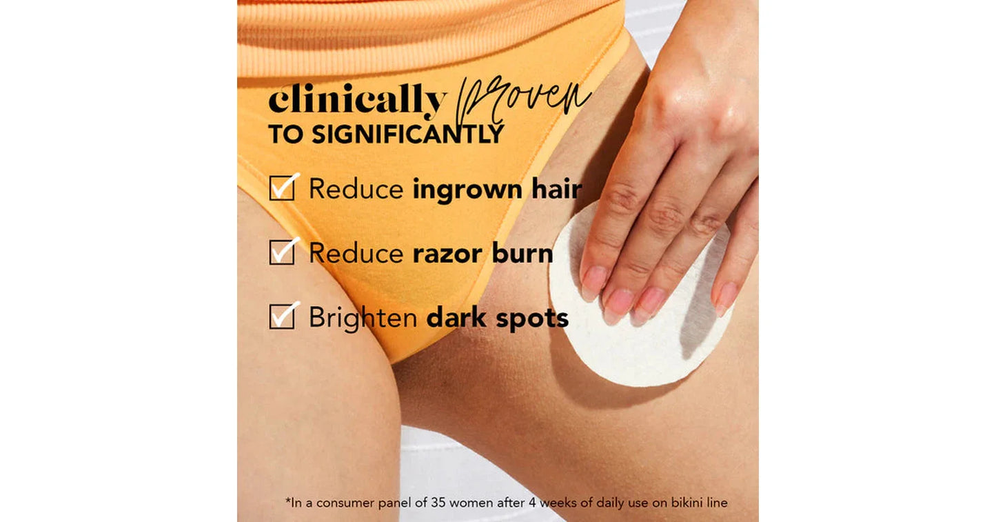 SweetSpot Buff & Brighten Body Exfoliating Pads (50 pads)