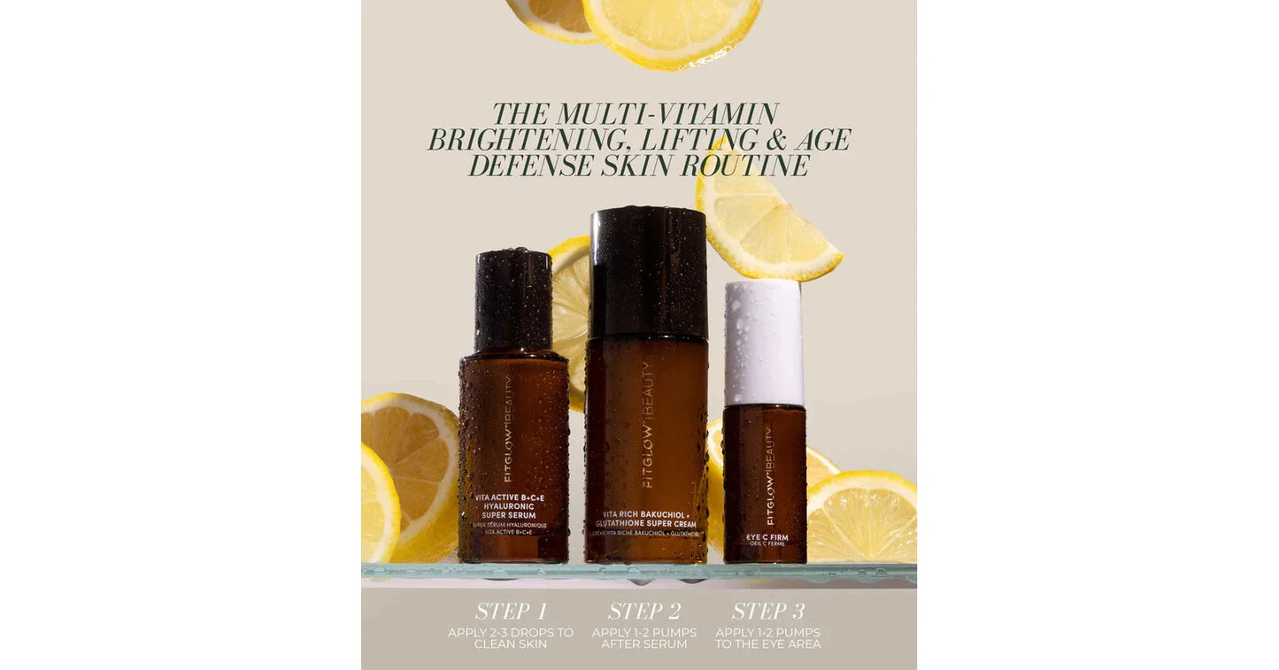 Fitglow Vita Active B+C+E Hyaluronic Super Serum (30ml)