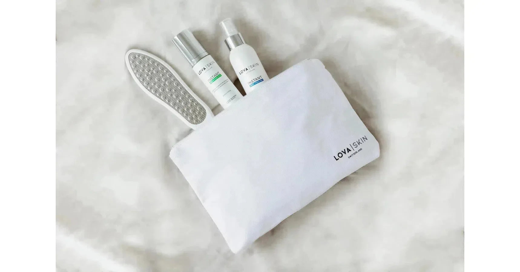 LovaSkin Instant Foot Peel "Deluxe" Kit (white)